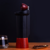 Hand-shaking coffee bean grinder. (Powder capacity 20g, classic European / multi-gear grinding control / hidden handle)