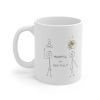 Mindful Stick Figure Humor Mug Ceramic Mug 11oz