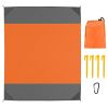 108x96.46in Sand Proof Picnic Blanket Water Resistant Foldable Camping Beach Mat