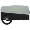 Bike Trailer Black and Gray 99.2 lb Iron