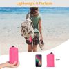 Portable Beach Blanket 4.6' x 6.6' Waterproof Foldable Camping Rug Pocket Sandproof Picnic Mat