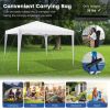 10 x 10 Feet Outdoor Pop-up Patio Canopy for  Beach and Camp