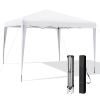 10 x 10 Feet Outdoor Pop-up Patio Canopy for  Beach and Camp