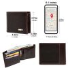 Smart Wallet Bluetooth-compatible Leather Short Credit Card Holders