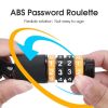 4 Digits Combination Password Bicycle Safety Anti-Theft Elasticity Locks