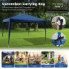 10 x 10 Feet Outdoor Pop-up Patio Canopy for  Beach and Camp